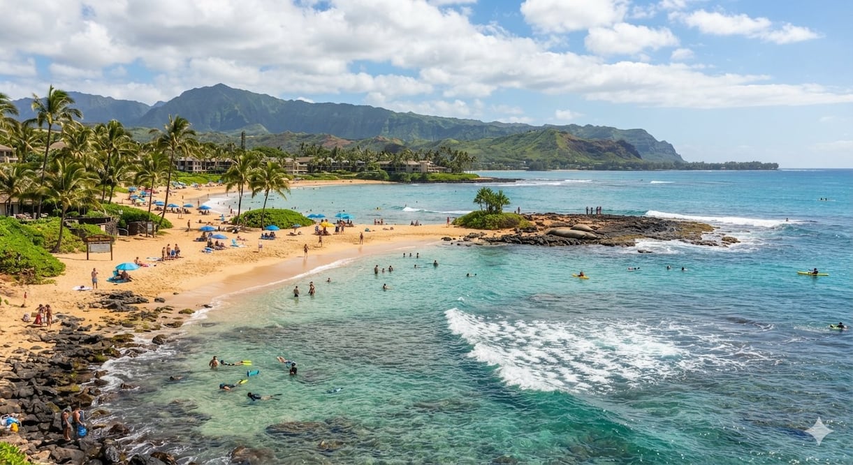 Playas de Estados Unidos. Foto: IA Gemini