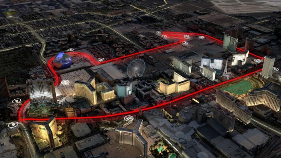 La Fórmula 1 tomará el Strip de Las Vegas en noviembre de 2023