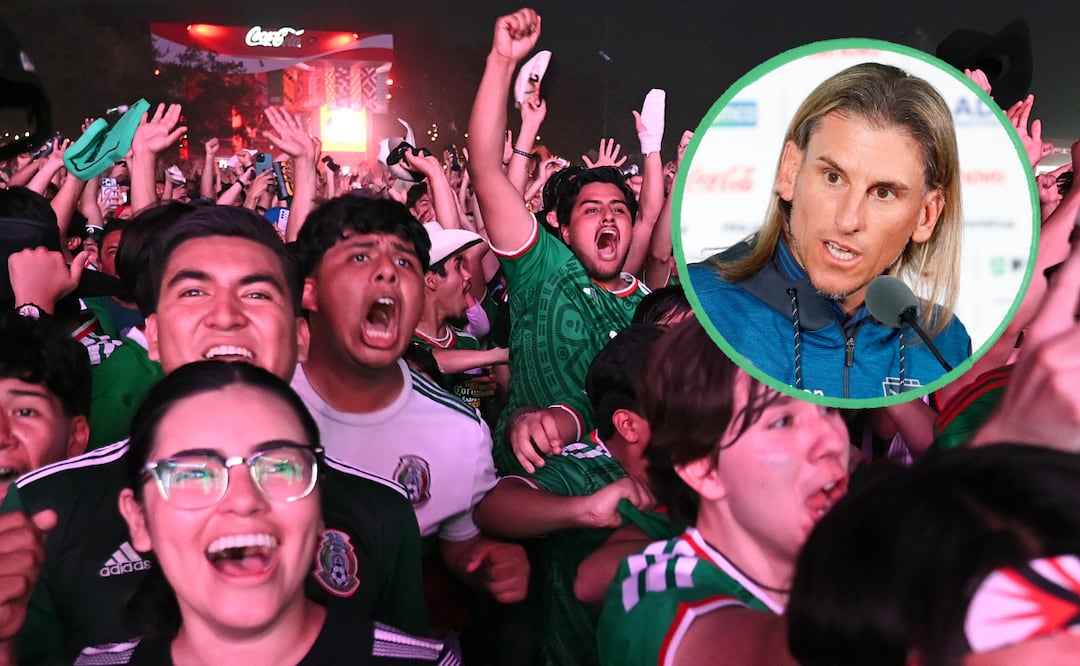 Llegaron agotados y la afición mexicana los remató: Ecuador pasó una noche de pesadilla antes del partido. Foto: EFE / Miguel Sierra / EFE/ Sashenka Gutiérrez
