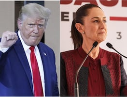 Sheinbaum niega haber reprochado a Trump los aranceles en su llamada como afirma él