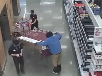 Captan a hombre robando pantalla de 70 pulgadas en tienda de Seattle