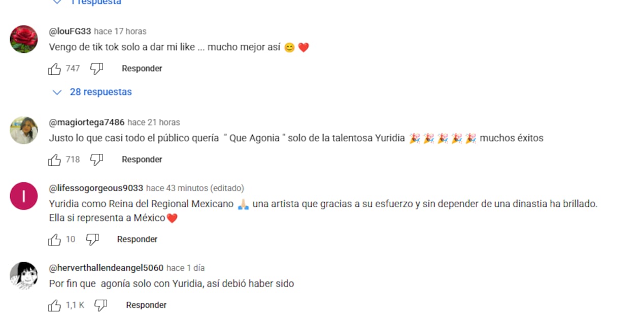 Foto: Yuridia / Youtube