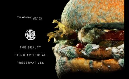 Whopper con moho, la nueva campaña de Burger King