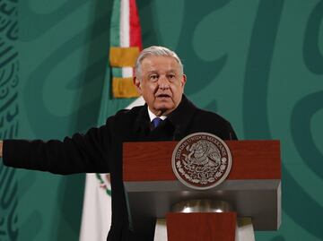 AMLO dice que se hará prueba de Covid; amaneció ronco