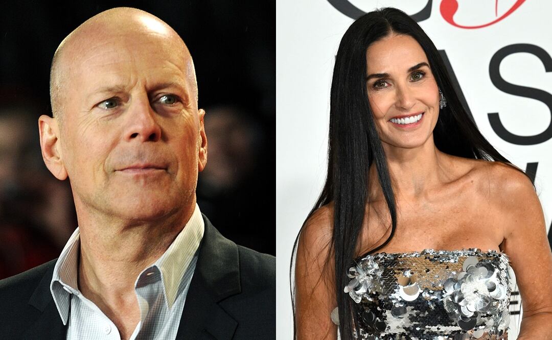 Bruce Willis y Demi Moore. Foto: EFE/AFP