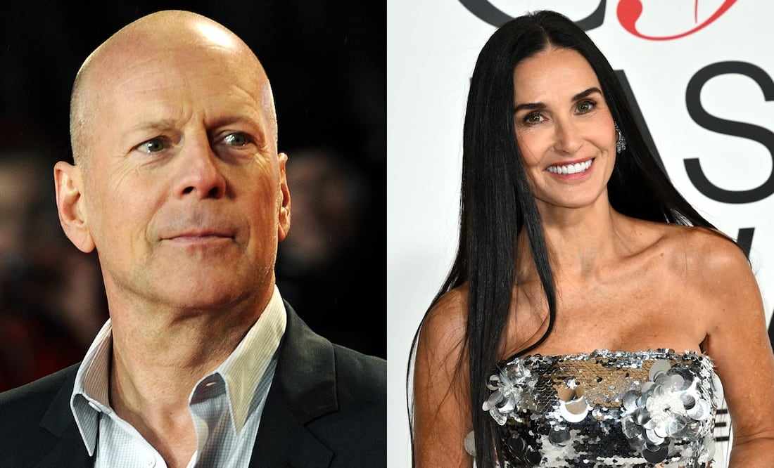 Bruce Willis y Demi Moore. Foto: EFE/AFP