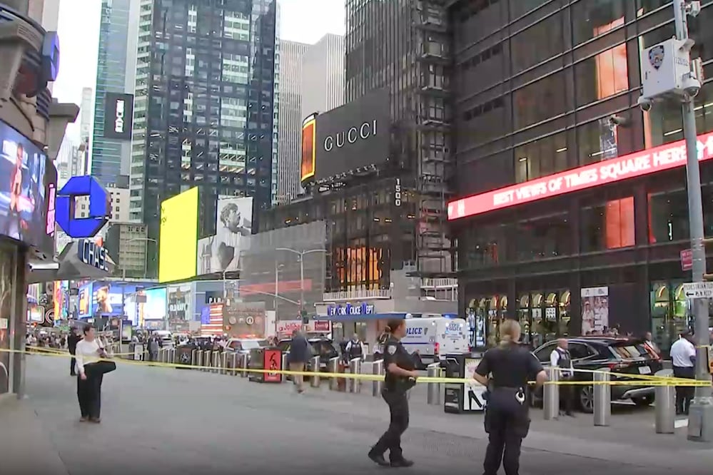 ¿Quién era Erin Piacenti? La ejecutiva de Bank of America apuñalada en Times Square (WABC via AP)