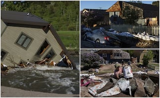 Fotos. Inundación histórica en Yellowstone, una de las más fuertes en 500 años