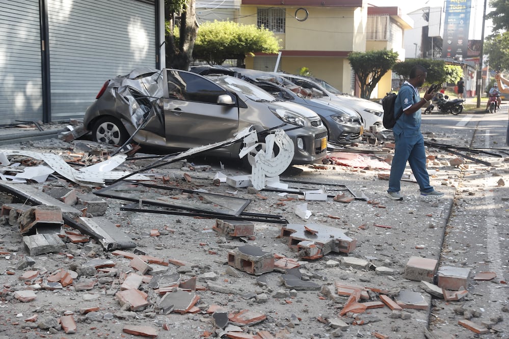 “Todo el apoyo que requiera”: Sheinbaum responde al terremoto de 7.4 que sacudió Colombia. Foto: EFE/ Ernesto Guzmán