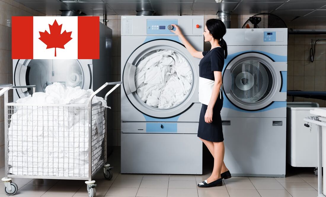 Trabajo en lavandería en Canadá/ iStock/ LightFieldStudios