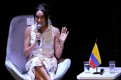 Meghan Markle presume su español perfecto en visita a Colombia. VIDEO