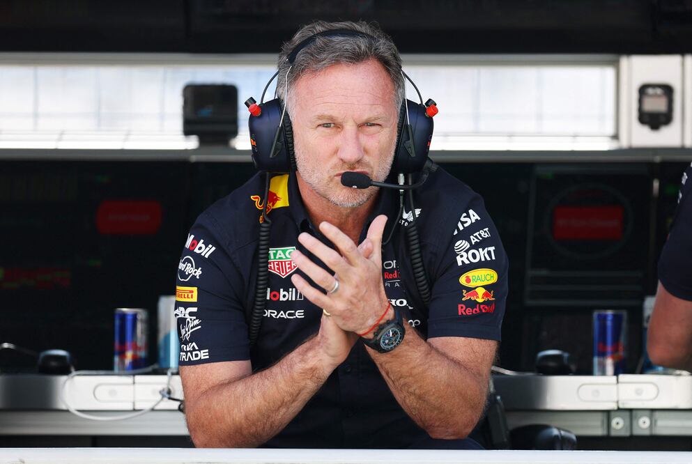 Christian Horner, otro elemento clave que se va de Red Bull. Foto: AFP