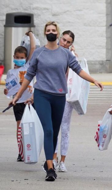 Ivanka Trump se luce con leggings durante día de compras en Florida