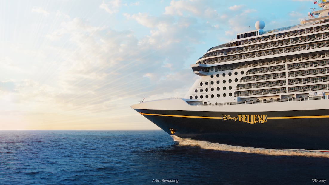 Disney Believe. Foto: Cortesía Disney Cruise Line.