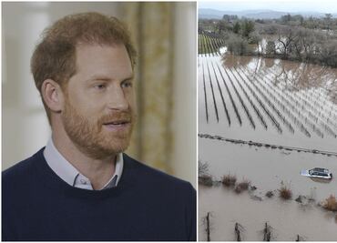 Montecito, California, donde viven el príncipe Harry y Meghan, con orden de evacuación