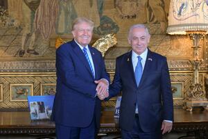 Trump recibe a Netanyahu en Mar-a-Lago tras reunión con Biden y Harris