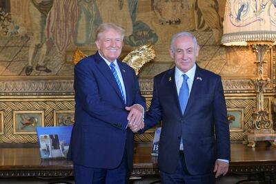 Trump recibe a Netanyahu en Mar-a-Lago tras reunión con Biden y Harris