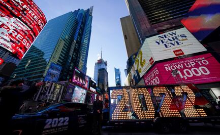 Dónde y a qué hora ver el show de Año Nuevo de Times Square (Nueva York) 
