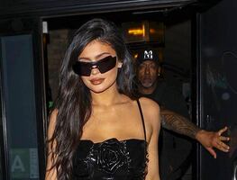 Kylie Jenner y el minivestido de látex con el que delineó su silueta 'curvy'