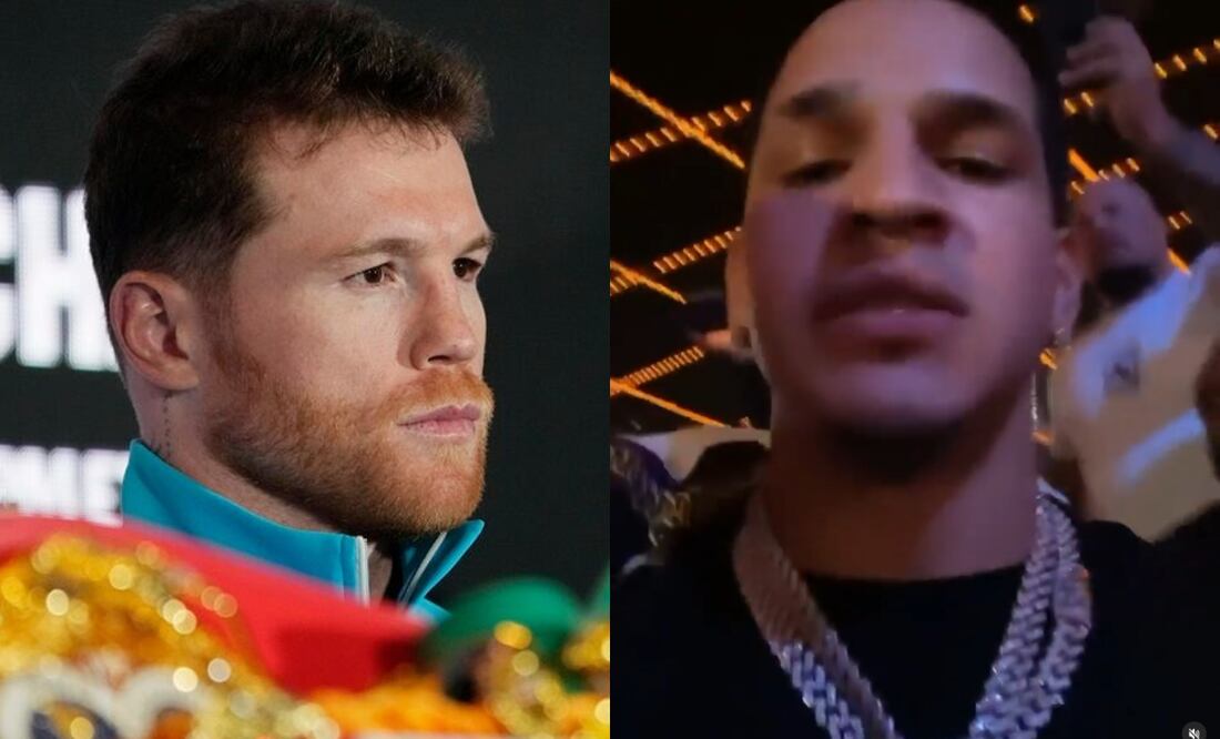 Canelo Álvarez peleará con Edgar Berlanga en septiembre. ¿Quién es, cuántos años tiene? ¿De cuánto es su fortuna? Foto: AP / Instagram @edgarberlanga