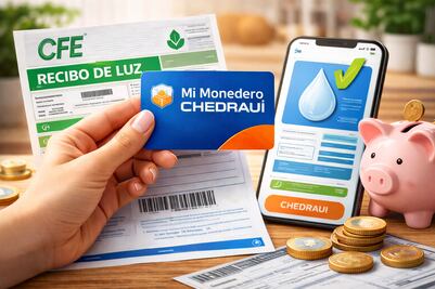 ¿Tienes dinero guardado y no lo sabías? Así puedes pagar tu recibo de luz con tu Monedero Chedraui