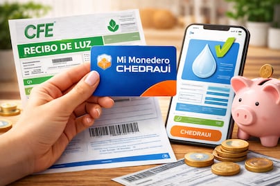 ¿Tienes dinero guardado y no lo sabías? Así puedes pagar tu recibo de luz con tu Monedero Chedraui