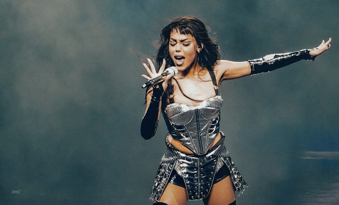 La cantante mexicana Danna Paola quien anunció su primera gira por Estados Unidos, "XT4S1S Tour USA". Foto: EFE/Mauricio López/Live Nation Entertainment