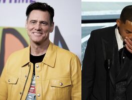 "Me sentí asqueado": Jim Carrey critica ovación de Hollywood a Will Smith