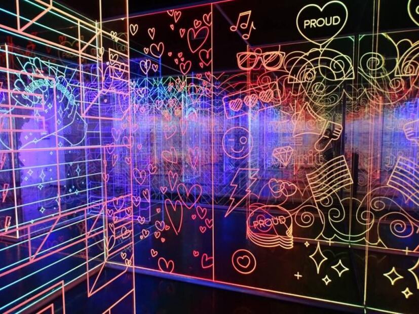 Diversión y fotos envidiables, la galería Hopscotch de San Antonio lo tiene todo