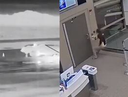 Hombre muere al ingresar al motor de un avión tras perder su vuelo; quería ver a su abuelo. VIDEO