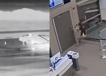 Hombre muere al ingresar al motor de un avión tras perder su vuelo; quería ver a su abuelo. VIDEO