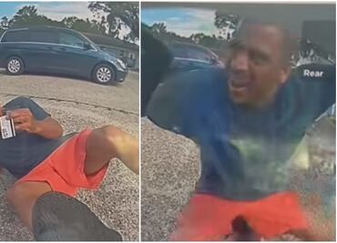 Cámara de auto Tesla capta a hombre fingiendo atropellamiento en Louisiana