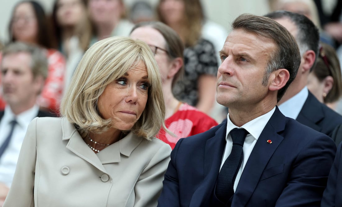 Brigitte Macron presentará pruebas tras acusaciones de que “nació varón”Foto: AFP