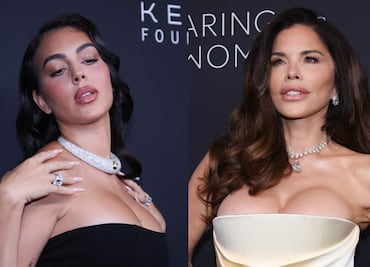 Georgina Rodríguez y Lauren Sánchez deslumbran en desfile de Balenciaga con sus millonarios anillos de compromiso