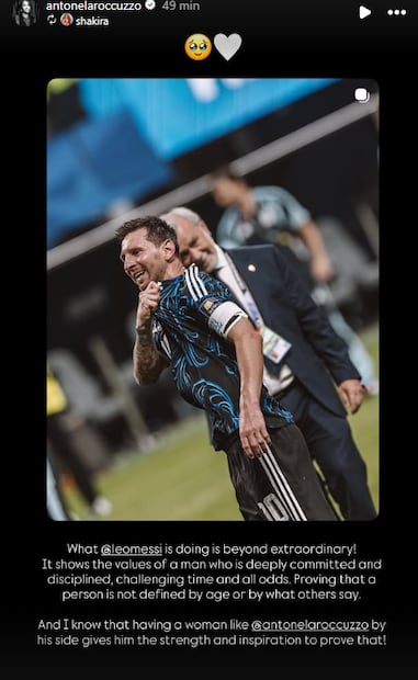 Antonela Messi presume silueta de infarto en partido de Argentina y celebra a Messi: “Qué orgullo, te amo”. Foto: Instagram
