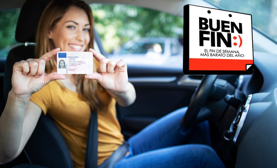 Buen Fin 2025 sorprende con 50% de descuento en licencias de conducir, multas y más trámites. Foto: Canva / Buen Fin