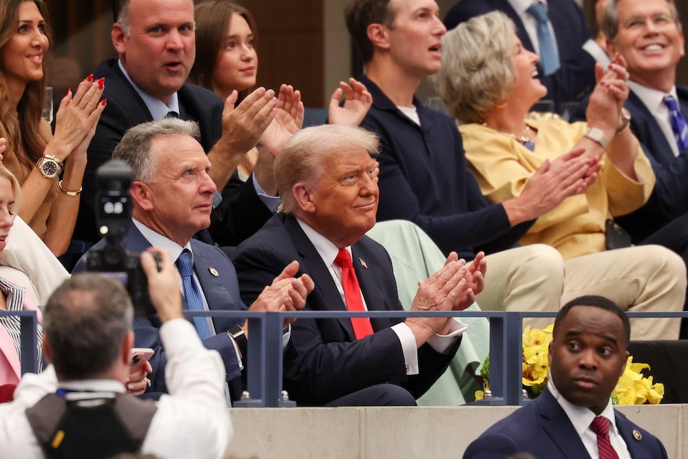 Trump recibe abucheos en la final del US Open 2025: así reaccionó el público en Nueva York. Foto: EFE