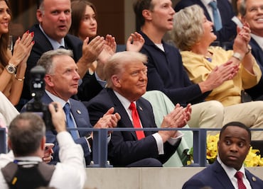 Trump recibe abucheos en la final del US Open 2025: así reaccionó el público en Nueva York