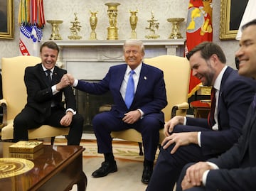 Trump convierte el Despacho Oval en un santuario dorado y recargado de su marca