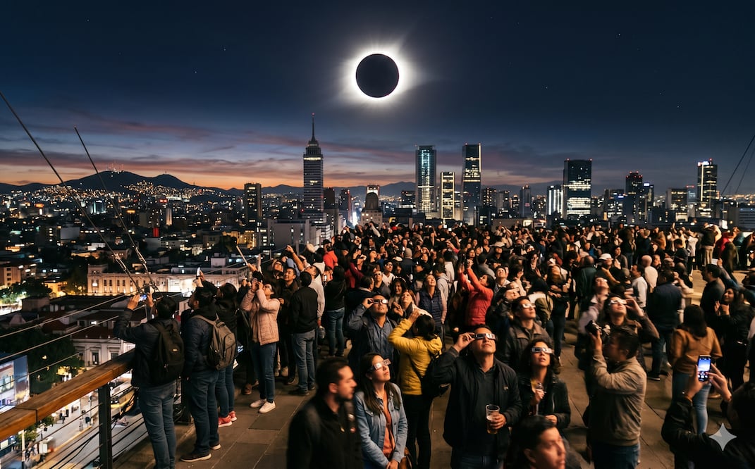 ¡El día que se apagará el Sol! Los 6 minutos de oscuridad total que cambiarán la historia en este siglo. Foto: IA