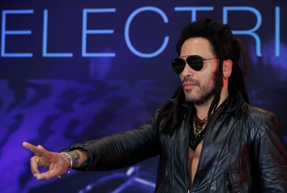 Lenny Kravitz dice que México se siente "muy familiar" y su gente es "muy cálida". EFE/Mario Guzmán