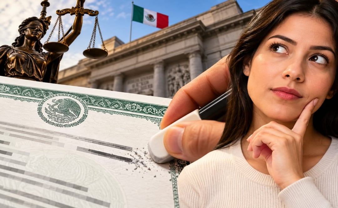 ¿Qué datos puedes cambiar en tu acta de nacimiento? Esto dice la Suprema Corte. Foto: Canva IA