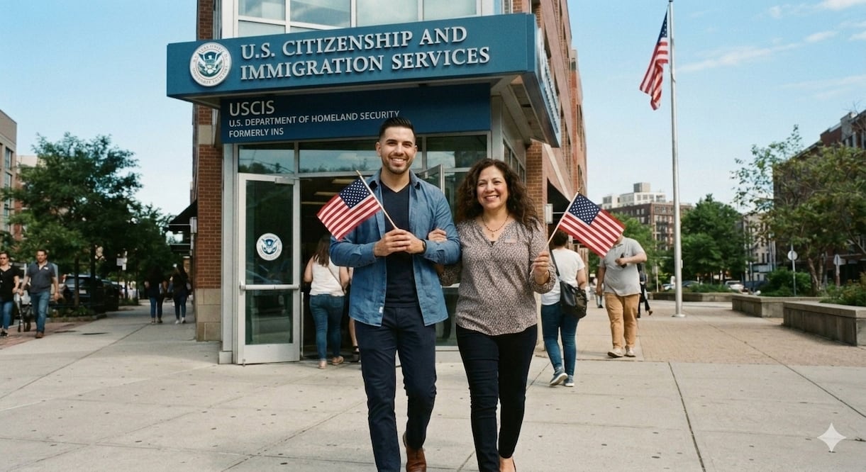 USCIS, ciudadanía. Foto: IA Gemini