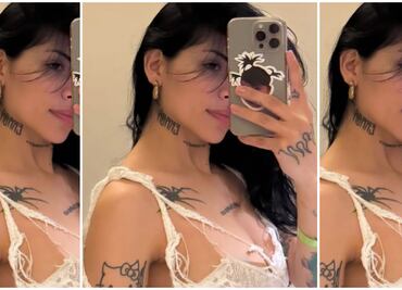 Cazzu se luce etérea con vestido lencero en nueva sesión fotográfica