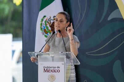 Claudia Sheinbaum pide no politizar accidente de buque mexicano y confirma mejoría de heridos