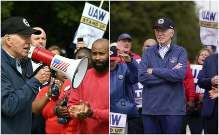 Biden, el primer presidente de EU en sumarse a un bloqueo como parte de la huelga automotriz