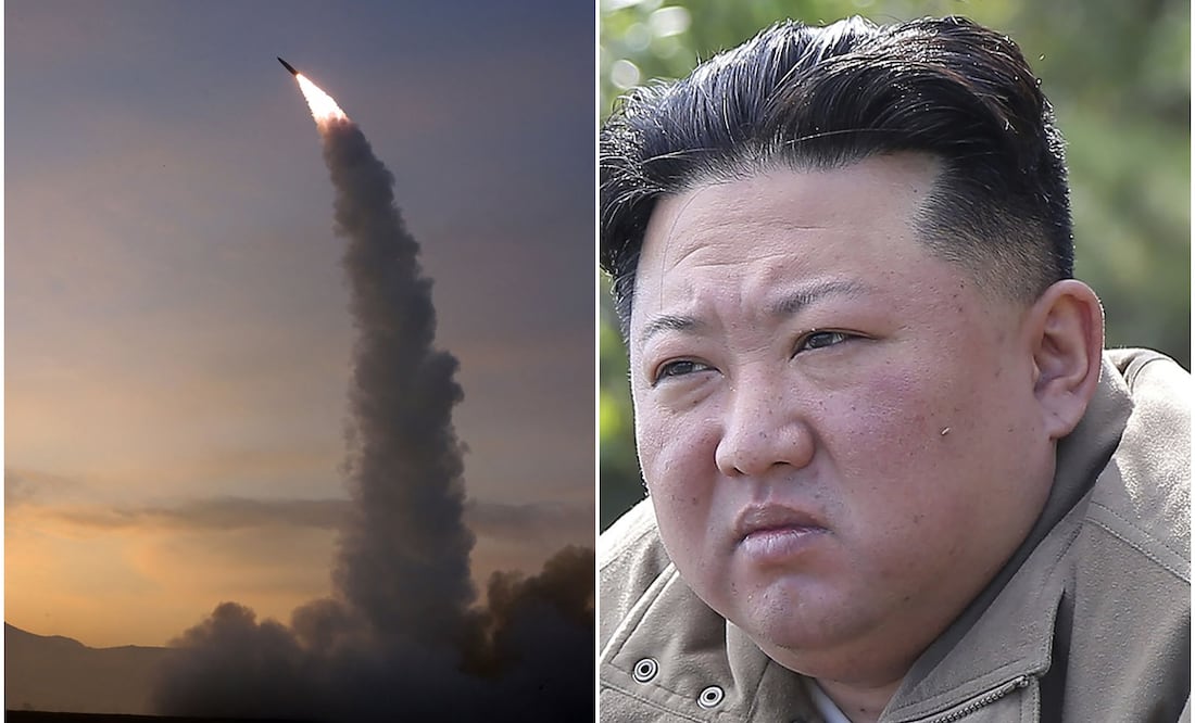 Biden advierte a Corea del Norte; un ataque nuclear sería el fin de Kim Jong-un.  AFP / AP