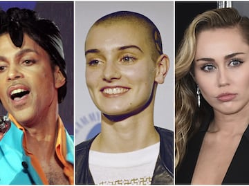 Las polémicas peleas que Sinéad O’Connor tuvo con Prince y Miley Cyrus