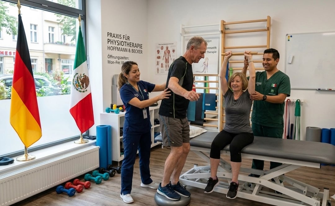 Trabajo en Alemania. Foto: IA