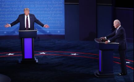 Debate Presidencial. Los dimes y diretes entre Trump y Biden